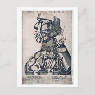 The Instruments of Human Sustenance, Arcimboldo Postcard