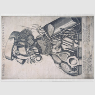 The Instruments of Human Sustenance, Arcimboldo Tissue Paper