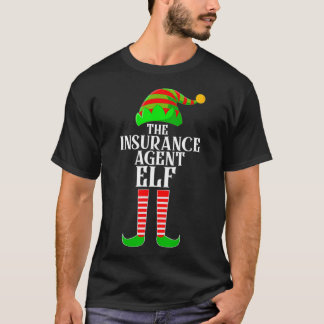 The Insurance Agent Elf Family Matching Costume Ch T-Shirt