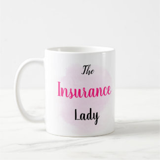 The Insurance Lady - Insurance Marketing Gift Coffee Mug