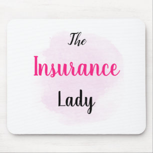 The Insurance Lady - Insurance Marketing Gift Mouse Mat