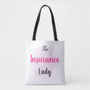 The Insurance Lady - Insurance Marketing Gift Tote Bag