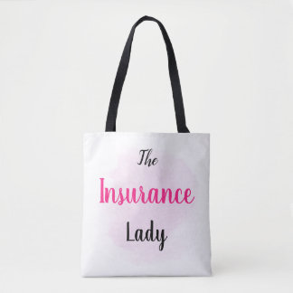 The Insurance Lady - Insurance Marketing Gift Tote Bag