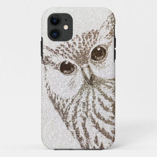 The Intellectual Owl - typography art - iphone5 iPhone 11 Case