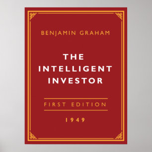 The Intelligent Investor - Benjamin Graham Poster