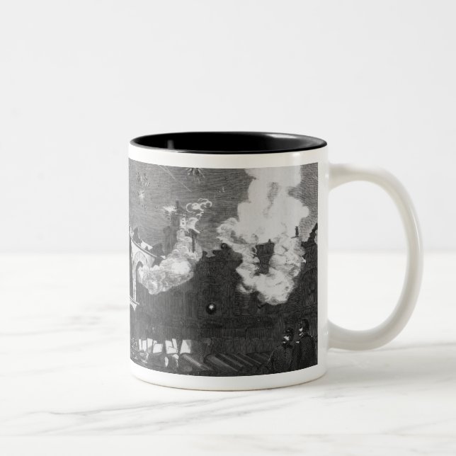 The Interior of Fort Sumter During the Two-Tone Coffee Mug (Right)