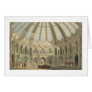 The Interior of the Stables, from 'Views of The Ro