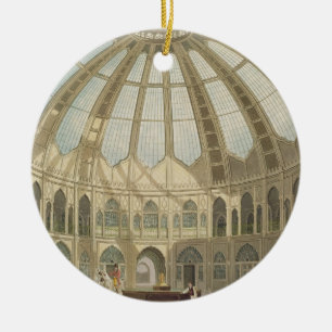 The Interior of the Stables, from 'Views of The Ro Ceramic Tree Decoration