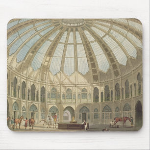 The Interior of the Stables, from 'Views of The Ro Mouse Mat