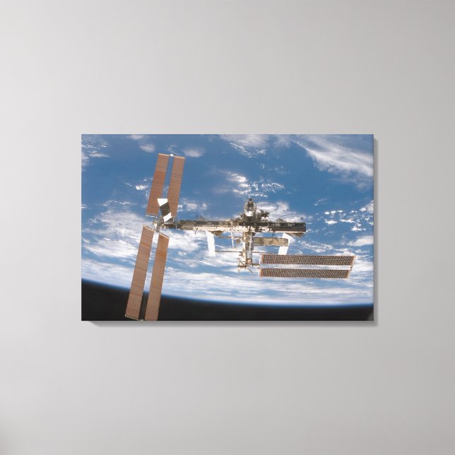 The International Space Station 10 Canvas Print (Front)