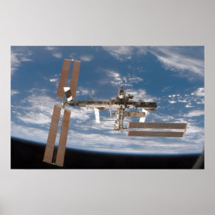 The International Space Station 10 Poster