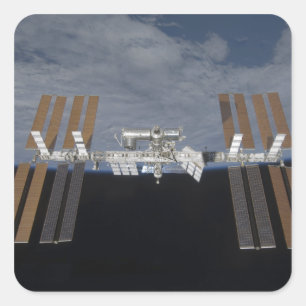 The International Space Station 11 Square Sticker