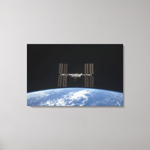 The International Space Station 12 Canvas Print