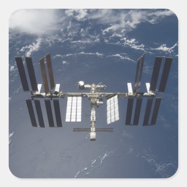 The International Space Station 13 Square Sticker (Front)