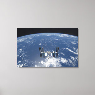 The International Space Station 14 Canvas Print