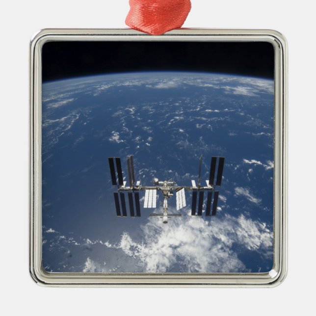 The International Space Station 14 Metal Tree Decoration (Front)