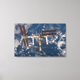 The International Space Station 15 Canvas Print
