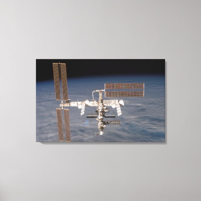 The International Space Station 16 Canvas Print (Front)