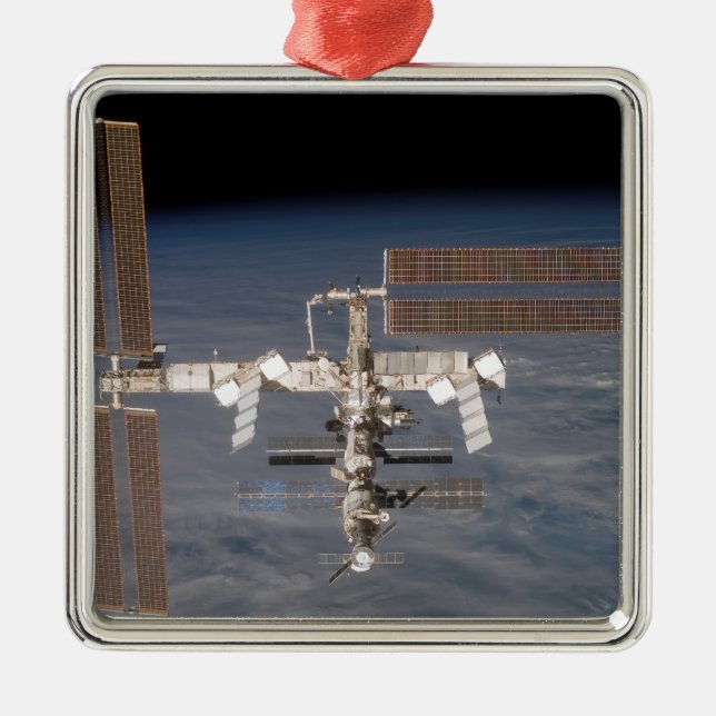 The International Space Station 16 Metal Tree Decoration (Front)