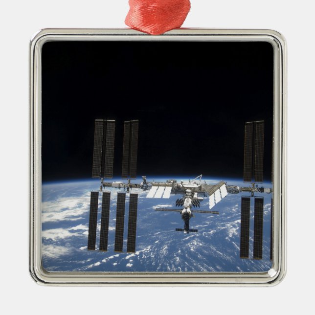 The International Space Station 18 Metal Tree Decoration (Front)