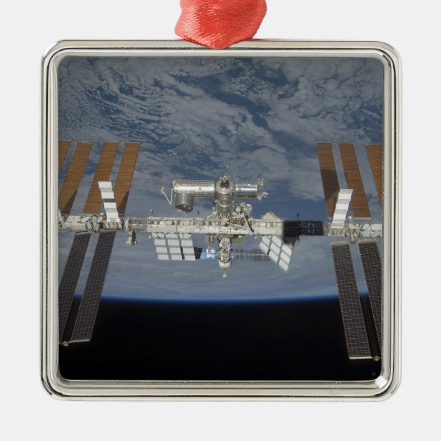 The International Space Station 3 Metal Tree Decoration (Front)