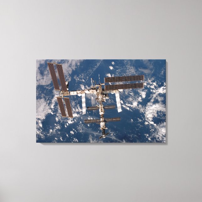 The International Space Station 6 Canvas Print (Front)
