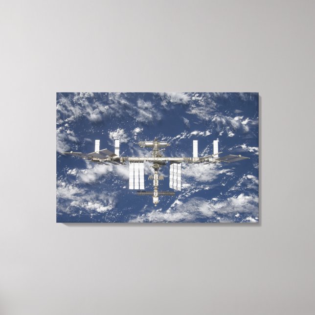 The International Space Station 6 Canvas Print (Front)