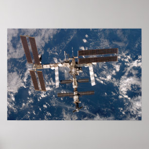 The International Space Station 6 Poster