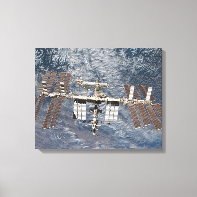 The International Space Station 9 Canvas Print (Front)