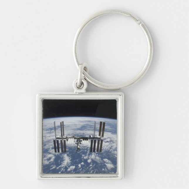 The International Space Station in orbit Key Ring (Front)
