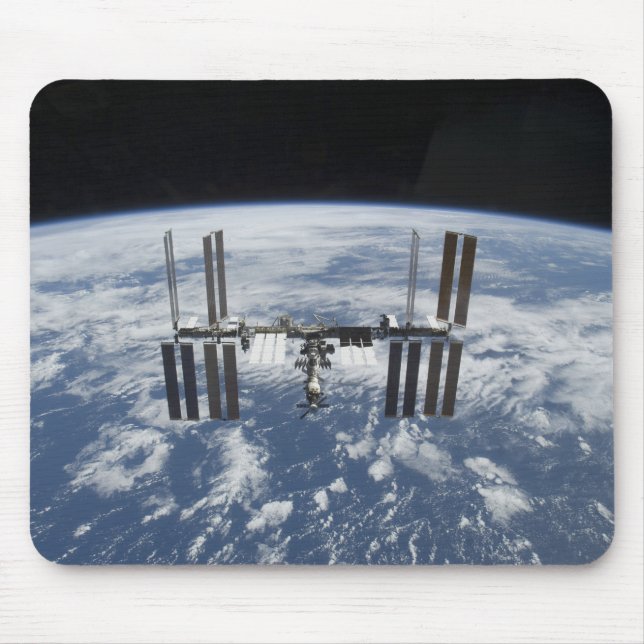 The International Space Station in orbit Mouse Mat (Front)