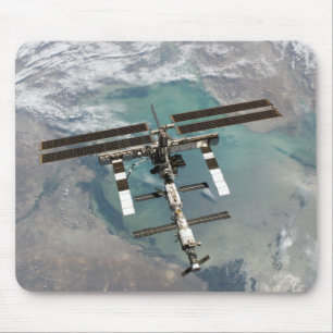 The International Space Station Mouse Mat