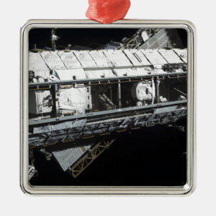 The International Space Station's starboard tru Metal Tree Decoration