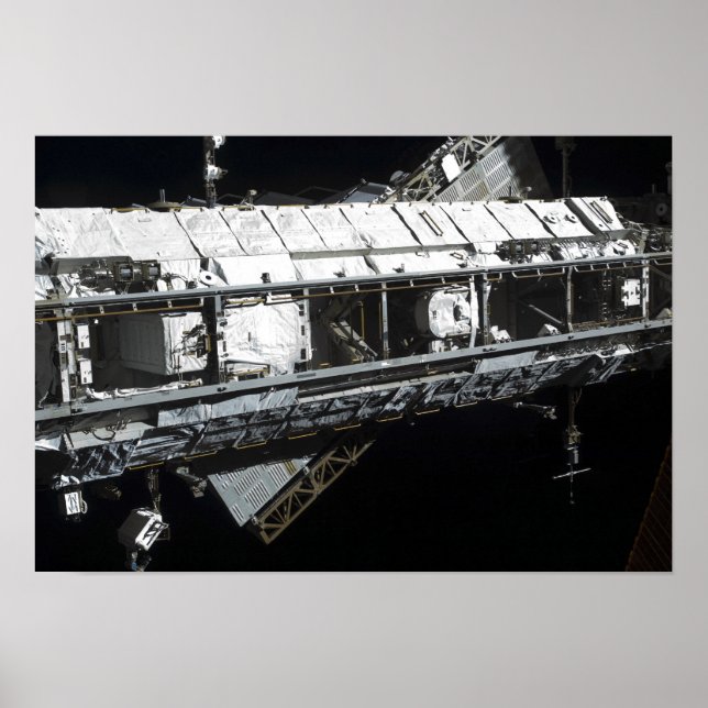 The International Space Station's starboard tru Poster (Front)