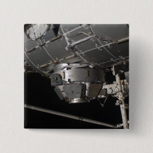 The International Space Station's Tranquillity n 15 Cm Square Badge