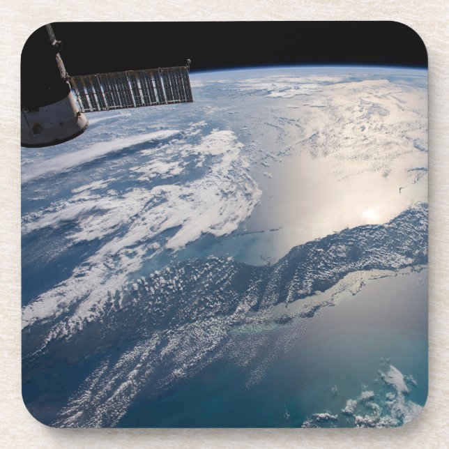 The International Spce Station Above The Atlantic Coaster (Front)