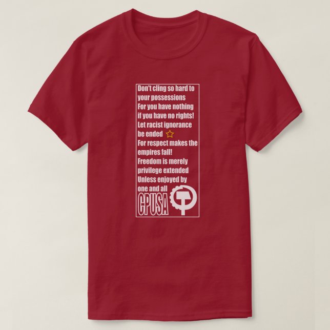 THE INTERNATIONALE T-Shirt (Design Front)