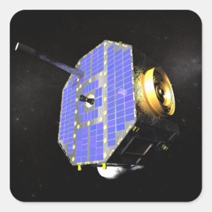 The Interstellar Boundary Explorer satellite Square Sticker