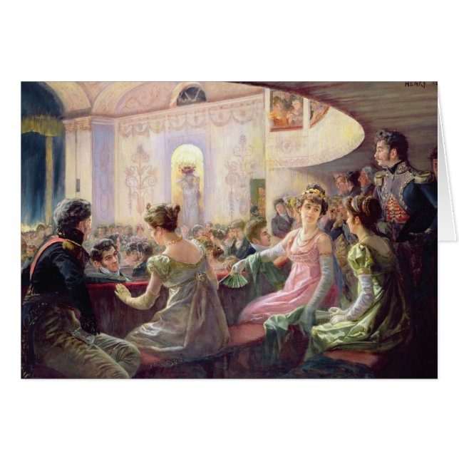 The Interval at the Theatre (Front Horizontal)