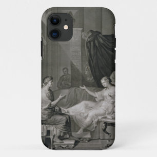 The Interview of Augustus and Cleopatra, engraved iPhone 11 Case