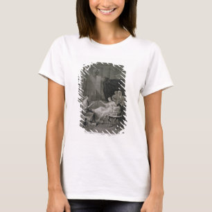 The Interview of Augustus and Cleopatra, engraved T-Shirt