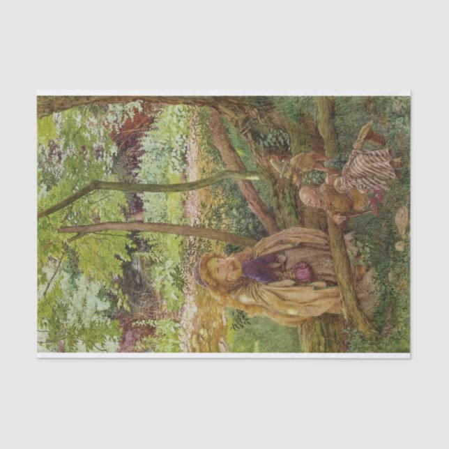 The Introduction by Eleanor Fortescue-Brickdale Tissue Paper (Front)