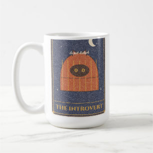 The Introvert Tarot Card Coffee Mug