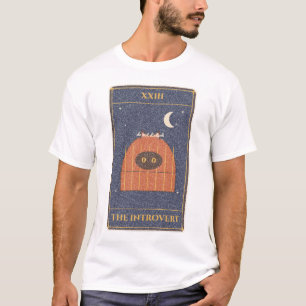 The Introvert Tarot Card T-Shirt