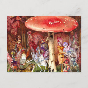 The Intruder John Anster Fitzgerald Holiday Postcard