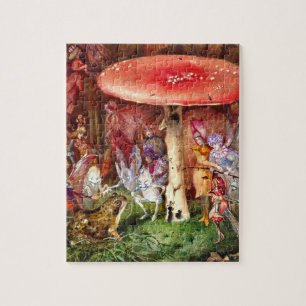 The Intruder John Anster Fitzgerald Jigsaw Puzzle
