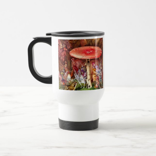 The Intruder John Anster Fitzgerald Travel Mug (Left)