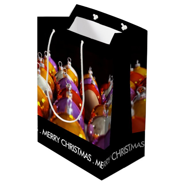 THE INTRUDER Merry Christmas or Easter M Gift Bag (Back Angled)