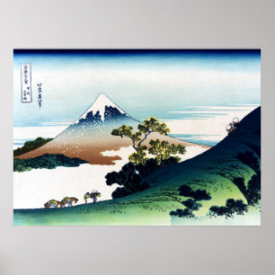 The Inume Pass in Kai Province Poster