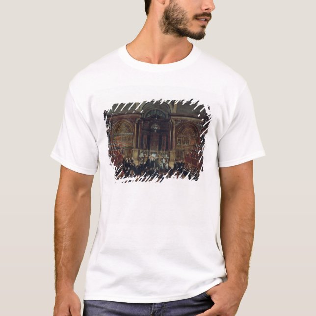 The Investiture of a Monarch in San Lorenzo (oil o T-Shirt (Front)